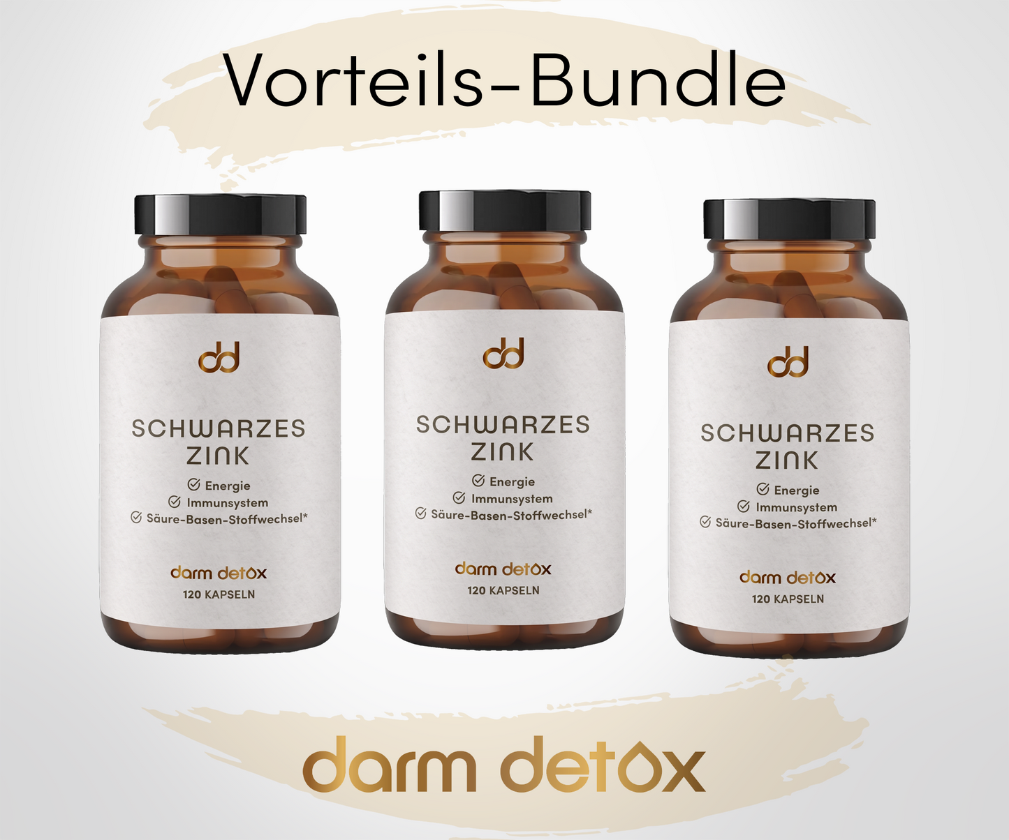 Schwarzes Zink - Bundle