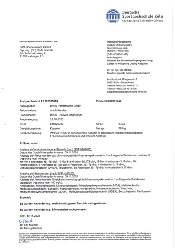 Aktives Magnesium